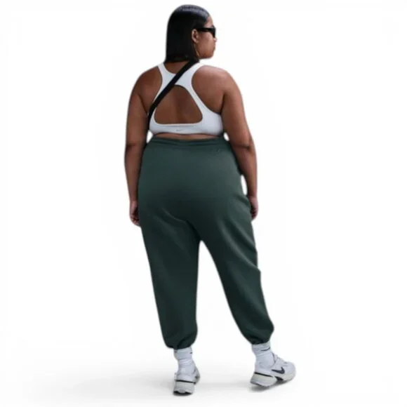 Nike Phoenix Fleece Oversized Sweatpants Womens Plus Size 1X Vintage Green NWT